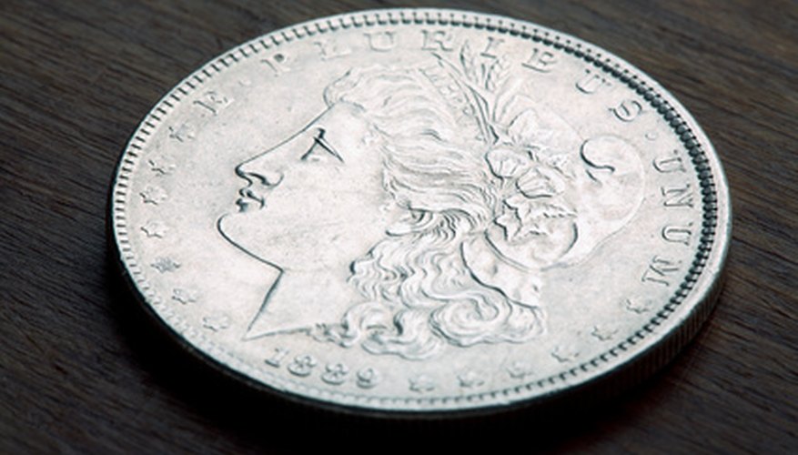 The Morgan silver dollar was minted from 1878 to 1921. The Morgan silver dollar was minted from 1878 to 1921.