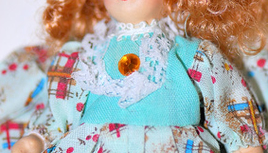 Doll hair sometimes gets frizzy and needs re-styling. Doll hair sometimes gets frizzy and needs re-styling.