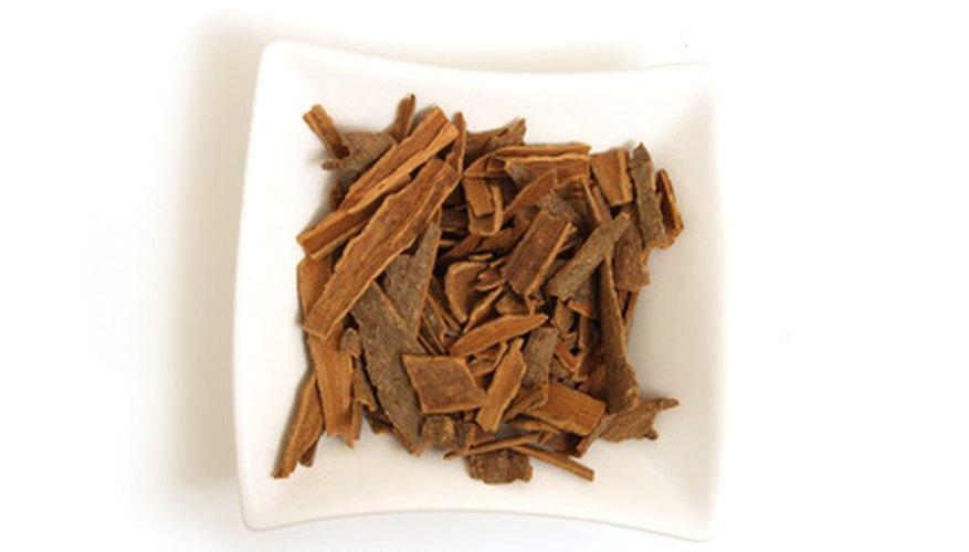 Fresh cinnamon bark is an ideal addition to a cook's kitchen. Fresh cinnamon bark is an ideal addition to a cook's kitchen.