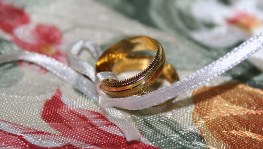 You can perfect a magic trick involving wedding bands. You can perfect a magic trick involving wedding bands.