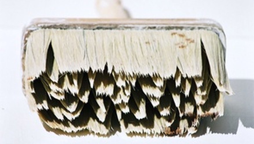 Prep your paintbrush before you begin painting to make cleanup easier Prep your paintbrush before you begin painting to make cleanup easier