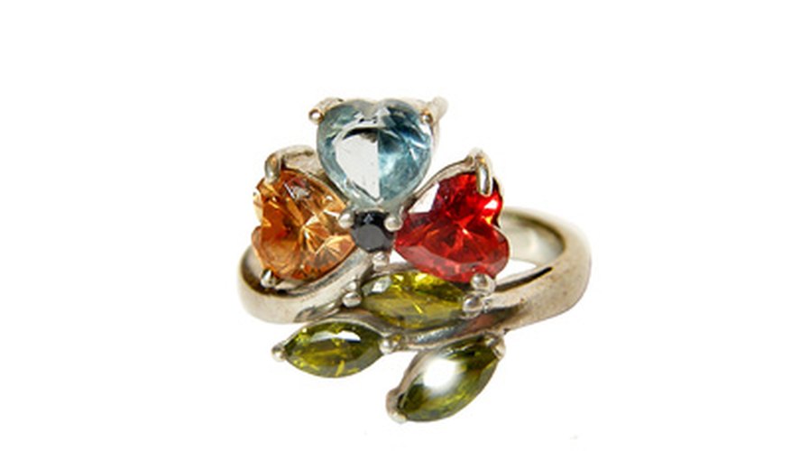 Photo Credit: ring topaz flower image by Tatyana Parfyonova from <a href='http://www.fotolia.com'>Fotolia.com</a>