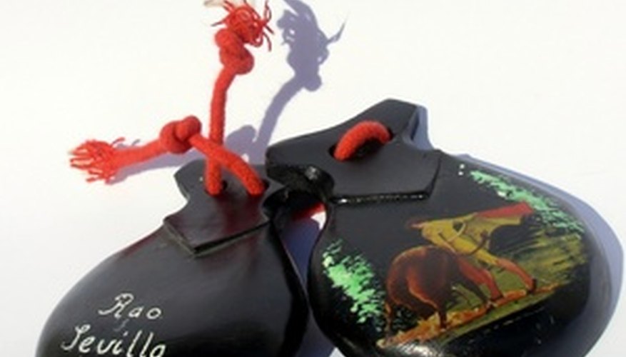 Castanets are used to accompany many of Spain's traditional dances. Castanets are used to accompany many of Spain's traditional dances.