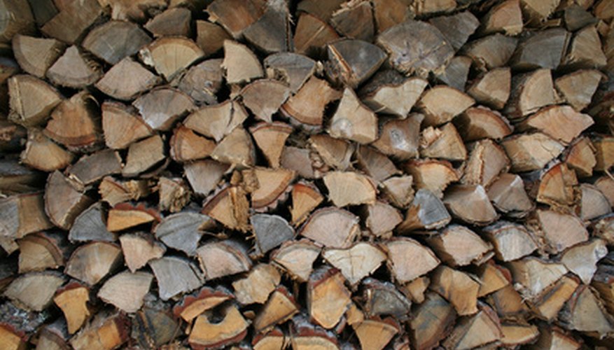 Stack firewood close to the stove and out of wet weather. Stack firewood close to the stove and out of wet weather.