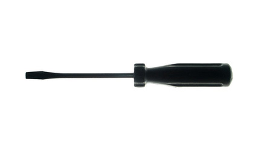 A small flat-blade screwdriver can be used to adjust the radius. A small flat-blade screwdriver can be used to adjust the radius.