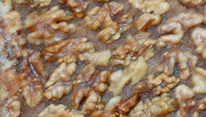 Black walnut trees produce tasty nuts. Black walnut trees produce tasty nuts.