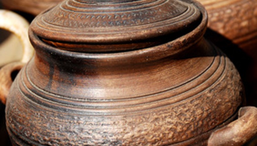 Clay pots were first crafted thousands of years ago. Clay pots were first crafted thousands of years ago.