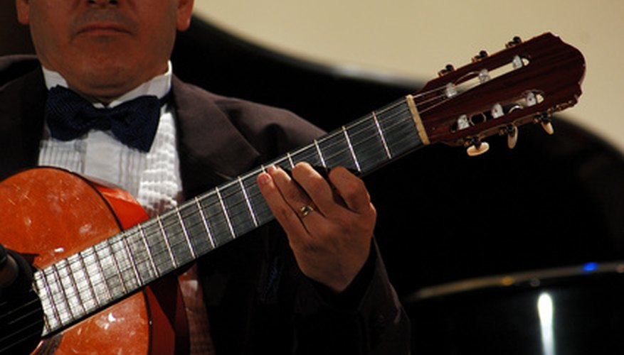 Classical guitars are meant to be strung with nylon guitar strings. Classical guitars are meant to be strung with nylon guitar strings.