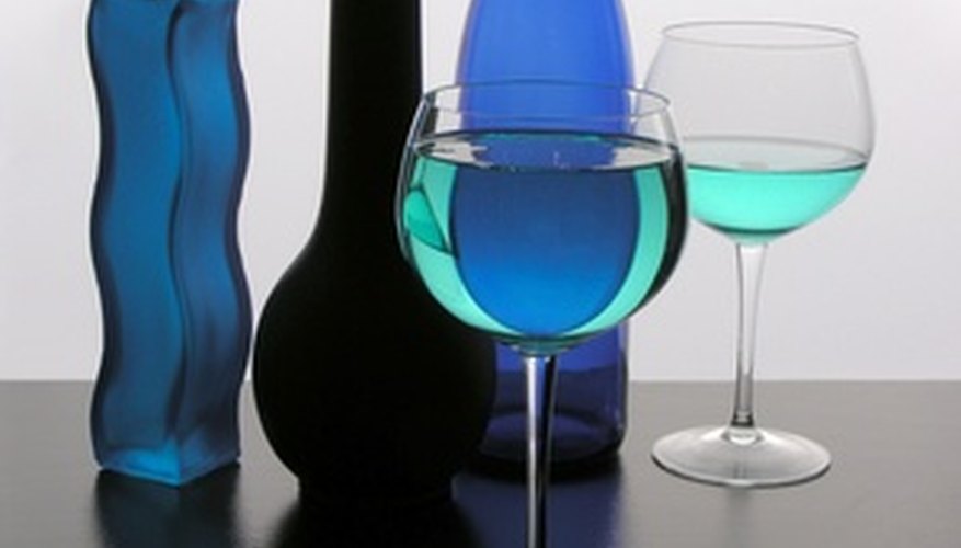 Different shades of blue. Different shades of blue.