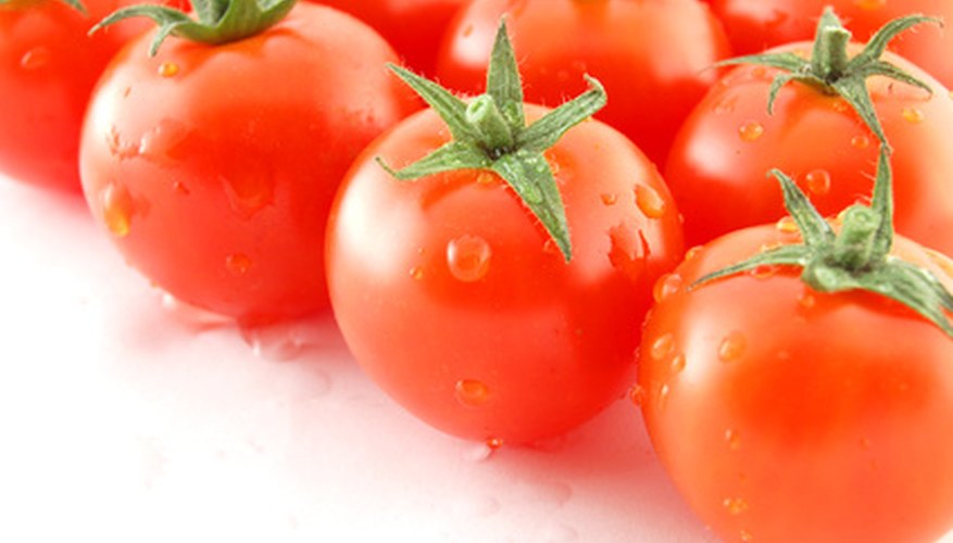 Fresh garden tomatoes. Fresh garden tomatoes.
