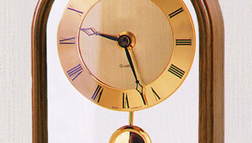 Synchronizing your pendulum clock may be a matter of setting the time. Synchronizing your pendulum clock may be a matter of setting the time.