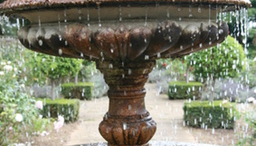 Water feature. Water feature.