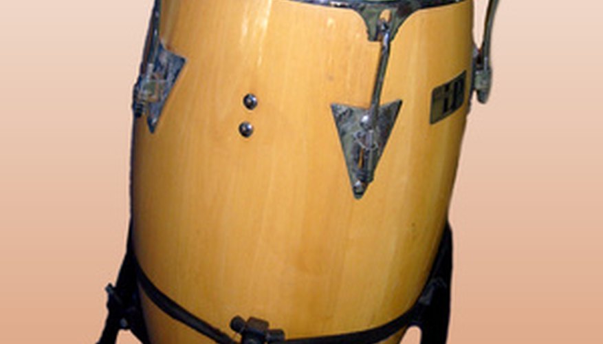 The tumbadora is one of the three types of conga drums. The tumbadora is one of the three types of conga drums.