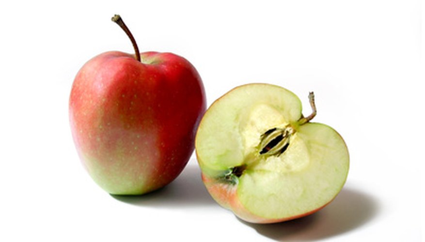 Apple seeds. Apple seeds.