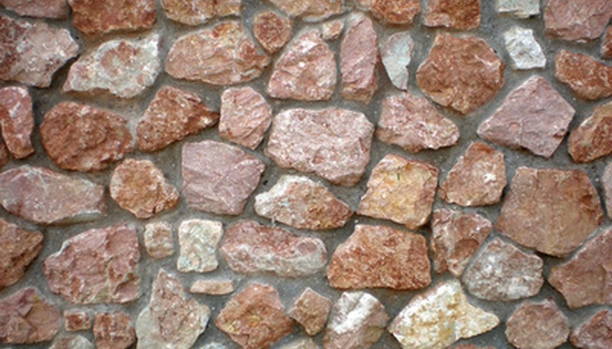Stone veneer is an eye-catching upgrade to a concrete foundation wall. Stone veneer is an eye-catching upgrade to a concrete foundation wall.