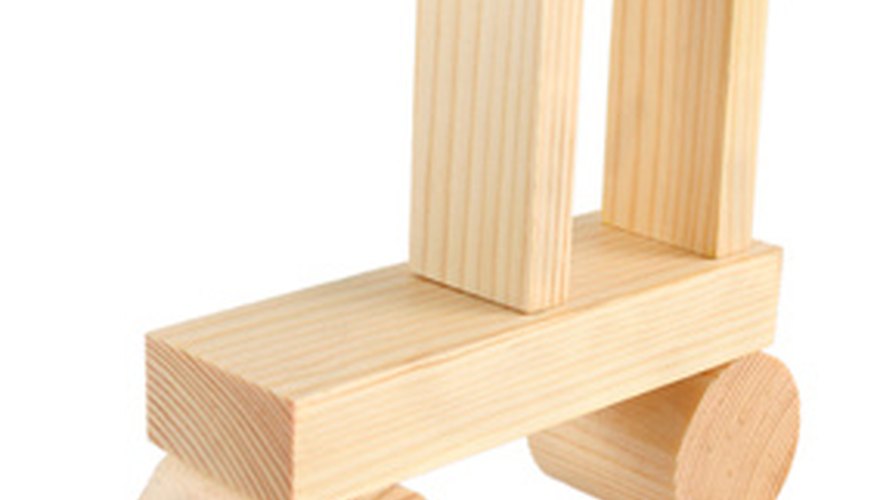 You can make toy cars from simple blocks, but shaping them looks more professional. You can make toy cars from simple blocks, but shaping them looks more professional.