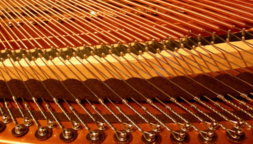 Like a piano, a zither has many strings that need to be tuned. Like a piano, a zither has many strings that need to be tuned.