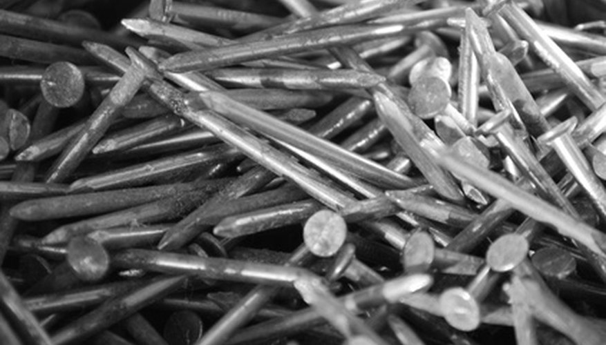 Nails are generally used in experiments that investigate oxidization. Nails are generally used in experiments that investigate oxidization.