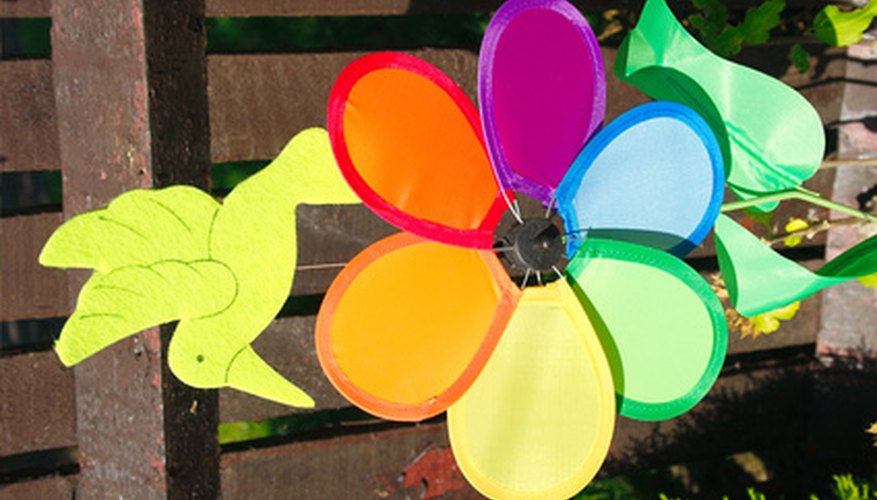 Pinwheels can be made in all shapes. Pinwheels can be made in all shapes.