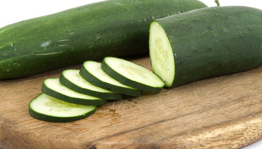 Cucumbers flourish in wet soil for juicy flavor and high-water content. Cucumbers flourish in wet soil for juicy flavor and high-water content.