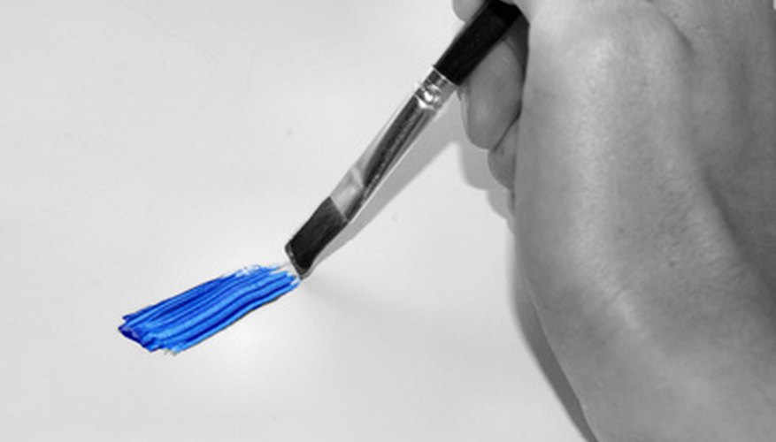 cobalt blue color mixer painting blue shades