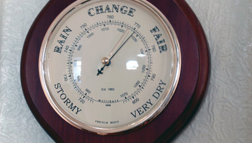 How to Convert Barometric Pressure to mmHg Sciencing