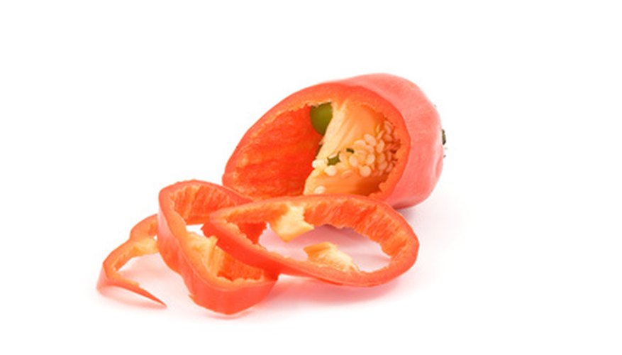 Collect pepper seeds for future planting. Collect pepper seeds for future planting.
