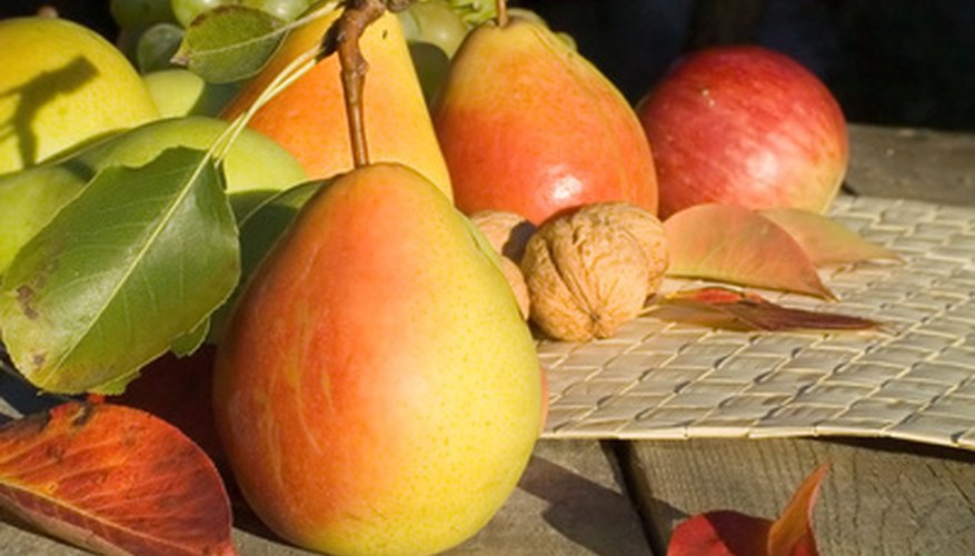 Delicious, ripe pears. Delicious, ripe pears.
