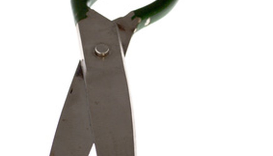 Tailor shears are longer and sturdier than ordinary household scissors. Tailor shears are longer and sturdier than ordinary household scissors.