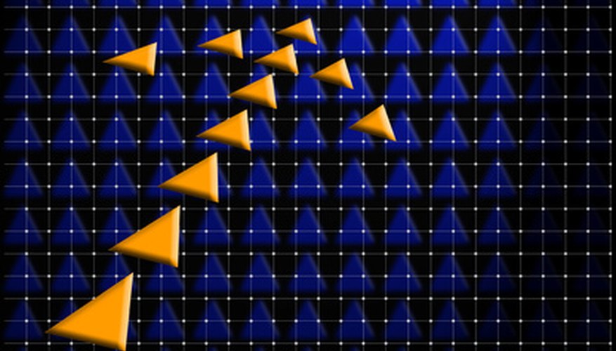 Displacement is formally indicated by a vector, a quantity which is drawn as an arrow that indicates direction and length on a grid. Displacement is formally indicated by a vector, a quantity which is drawn as an arrow that indicates direction and length on a grid.