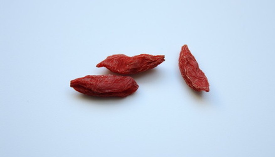 Goji berries are full of antioxidants. Goji berries are full of antioxidants.
