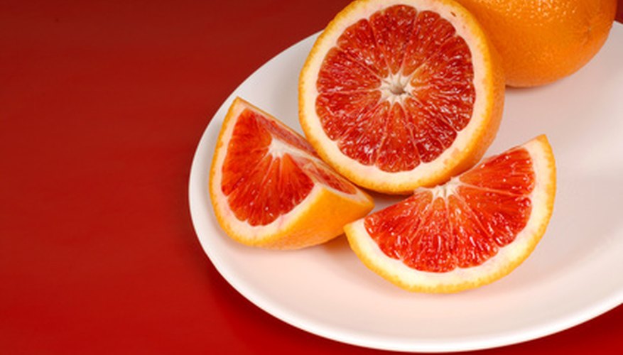 Blood oranges thrive in the Bay Area. Blood oranges thrive in the Bay Area.