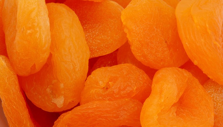 Dried apricots are popular with hikers. Dried apricots are popular with hikers.