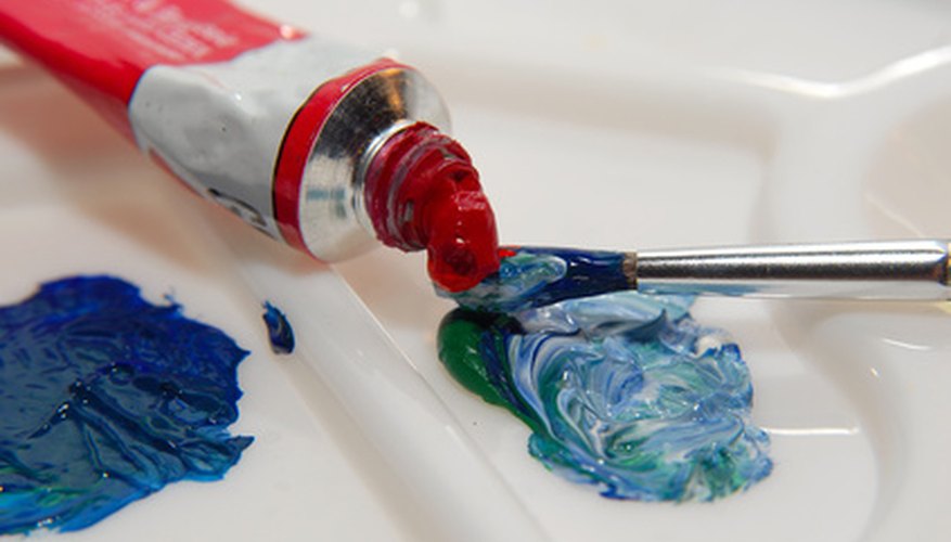 Experimenting with oil colors is half the fun of painting. Experimenting with oil colors is half the fun of painting.