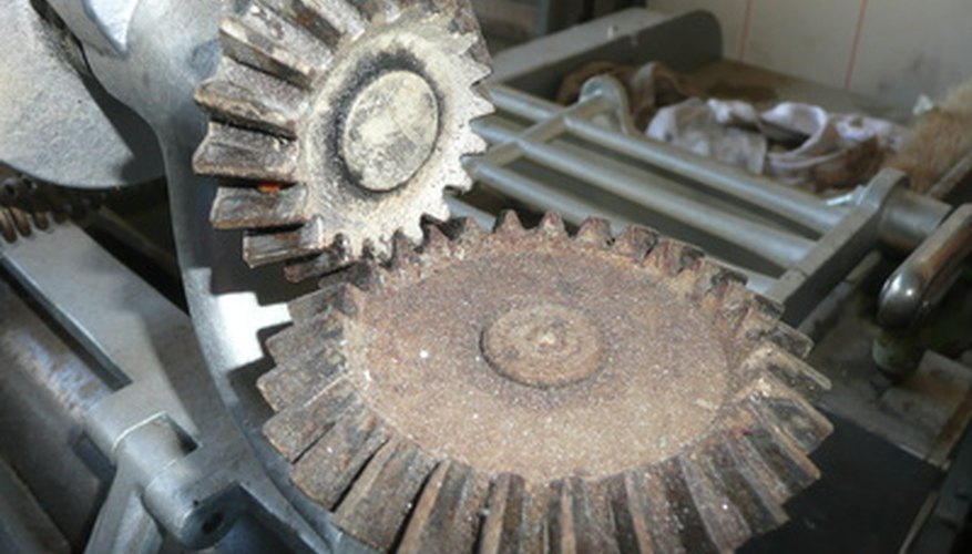 This straight bevel reduction gear set could probably work as an increaser in a lubricated gearbox. This straight bevel reduction gear set could probably work as an increaser in a lubricated gearbox.