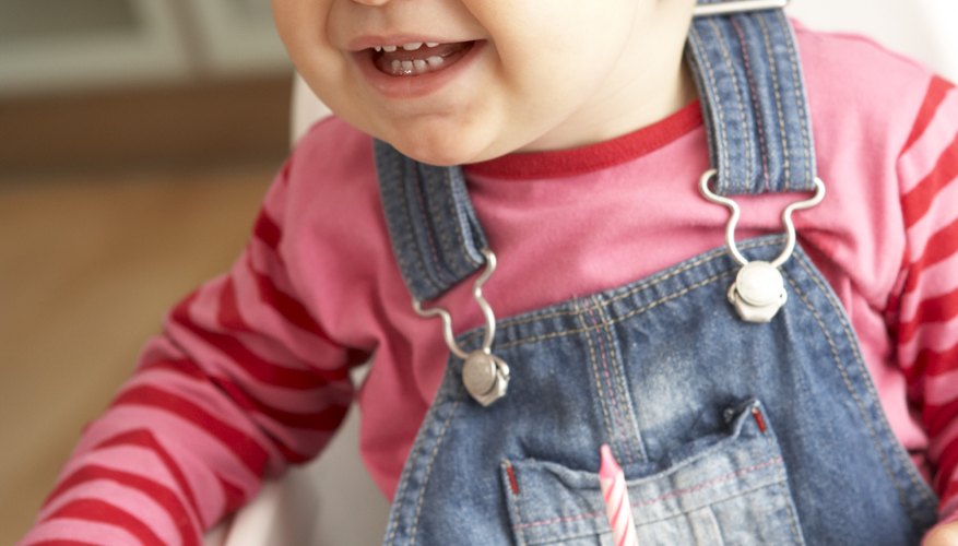 A 12-month-old is curious and develops new skills quickly. A 12-month-old is curious and develops new skills quickly.