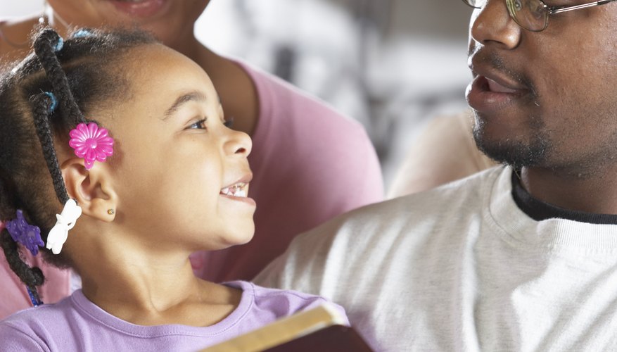 A young family should enjoy devotional time. A young family should enjoy devotional time.