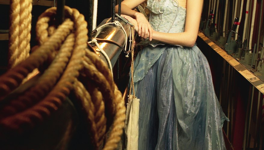 Photo Credit: Ingram Publishing/Ingram Publishing/Getty Images A performer in costume waits backstage.