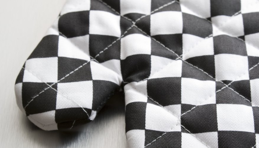 Use your new skills to make an oven mitt, as well. Use your new skills to make an oven mitt, as well.