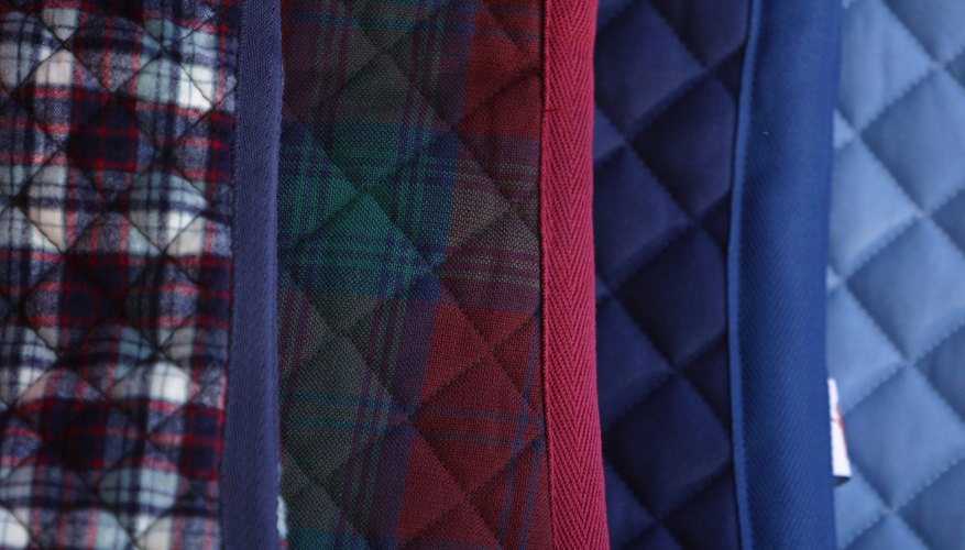 The binding on a quilt is very important. The binding on a quilt is very important.