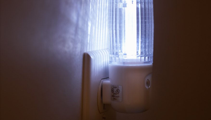 Nighlights can partially illuminate dark rooms and hallways. Nighlights can partially illuminate dark rooms and hallways.