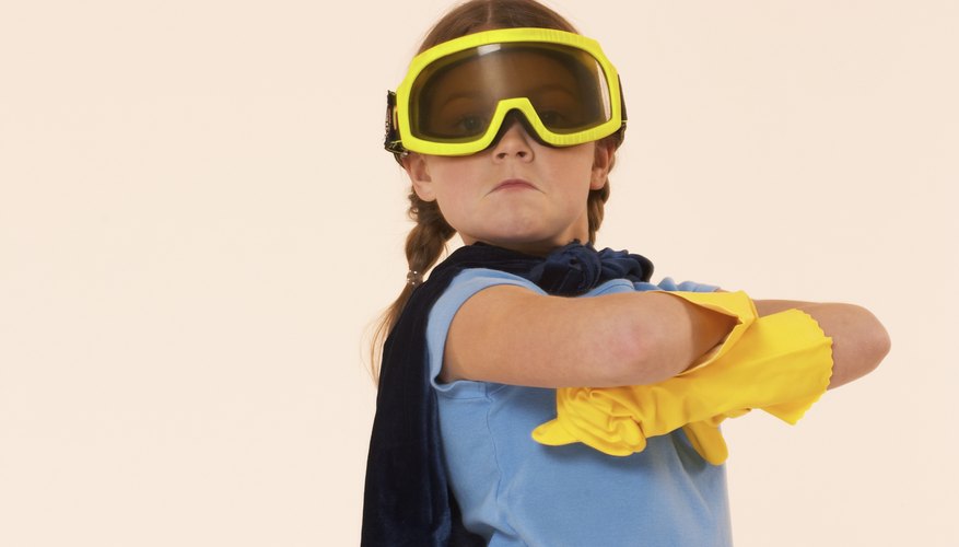 Engaging in imaginative play is a favorite activity of your budding superhero. Engaging in imaginative play is a favorite activity of your budding superhero.
