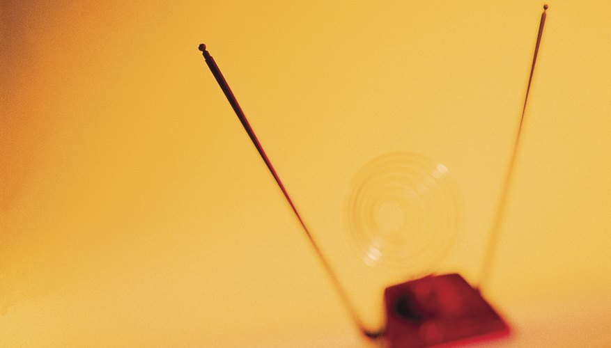 Photo Credit: Comstock Images/Comstock/Getty Images Hook up an antenna that is a combination VHF and UHF antenna.