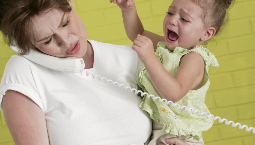 Your toddler might seem more cranky than before. Your toddler might seem more cranky than before.