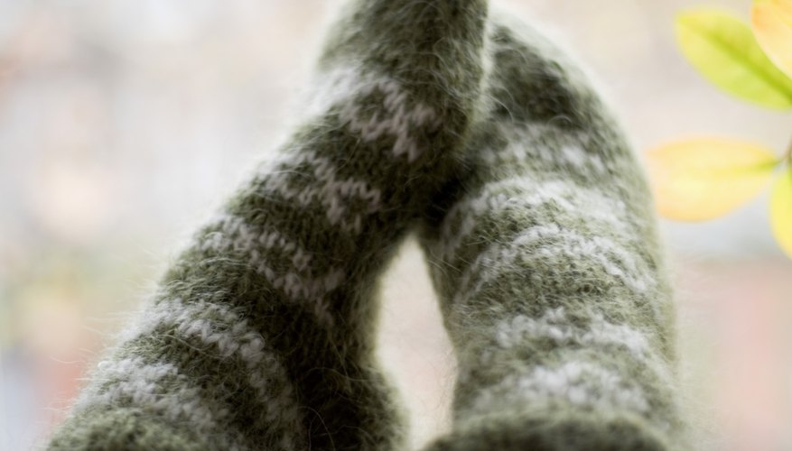 Wool socks are an interesting project to take on as a knitter. Wool socks are an interesting project to take on as a knitter.