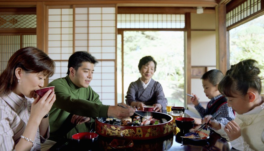 Three or more generations often live in the same home. Three or more generations often live in the same home.