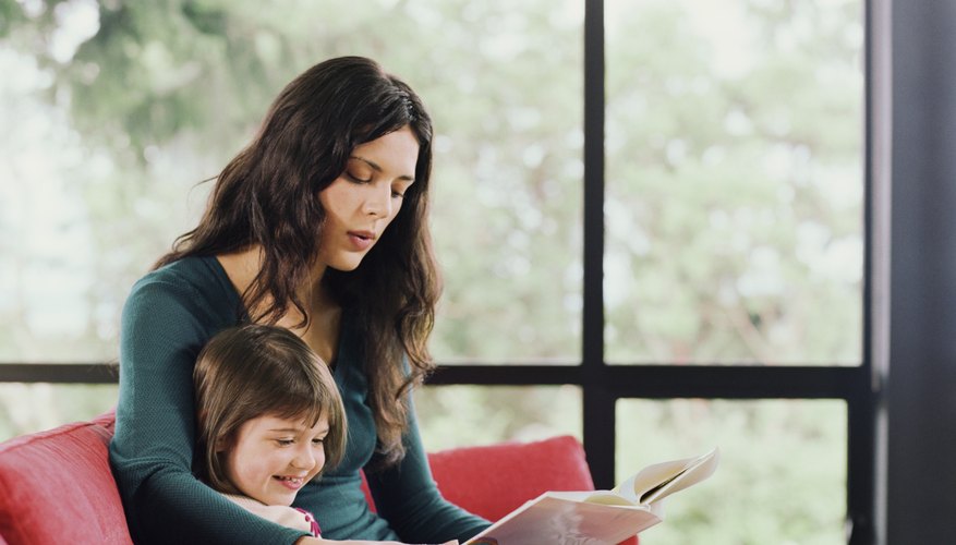 Reading time can be a time for cuddling and sharing. Reading time can be a time for cuddling and sharing.
