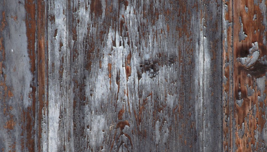 Using an old door is a cost-effective way to create a porch swing. Using an old door is a cost-effective way to create a porch swing.
