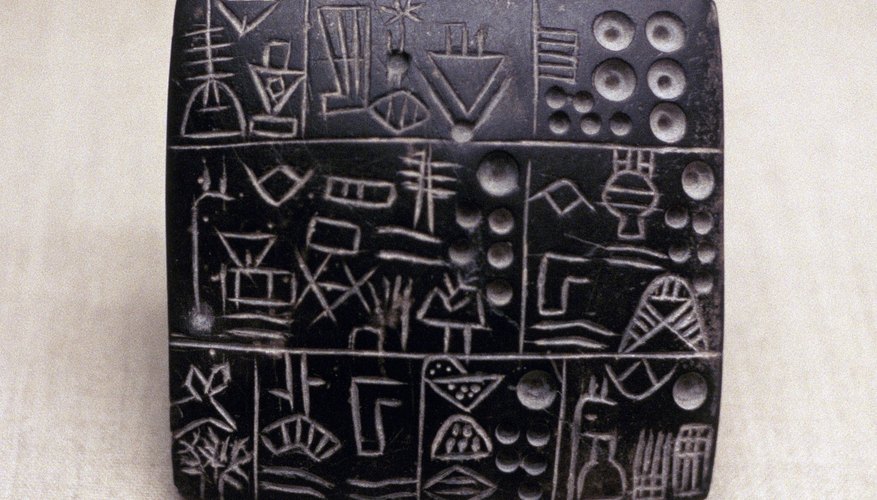 Mesopotamians used clay tablets to record sales, inventory and events. Mesopotamians used clay tablets to record sales, inventory and events.