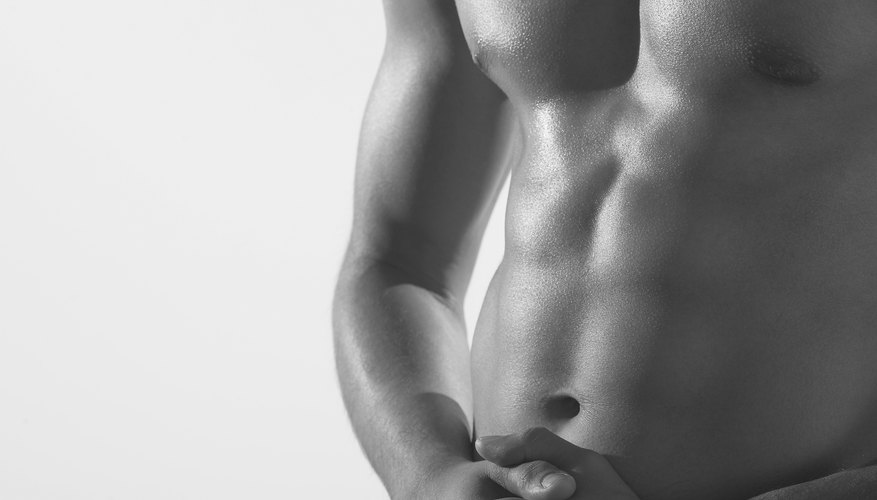 Defined abs require regular workouts. Defined abs require regular workouts.